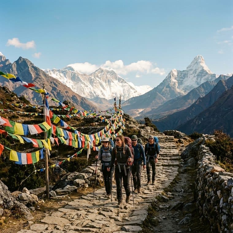 Everest region trek